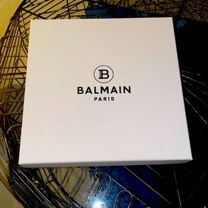 Balmain box and dust bag